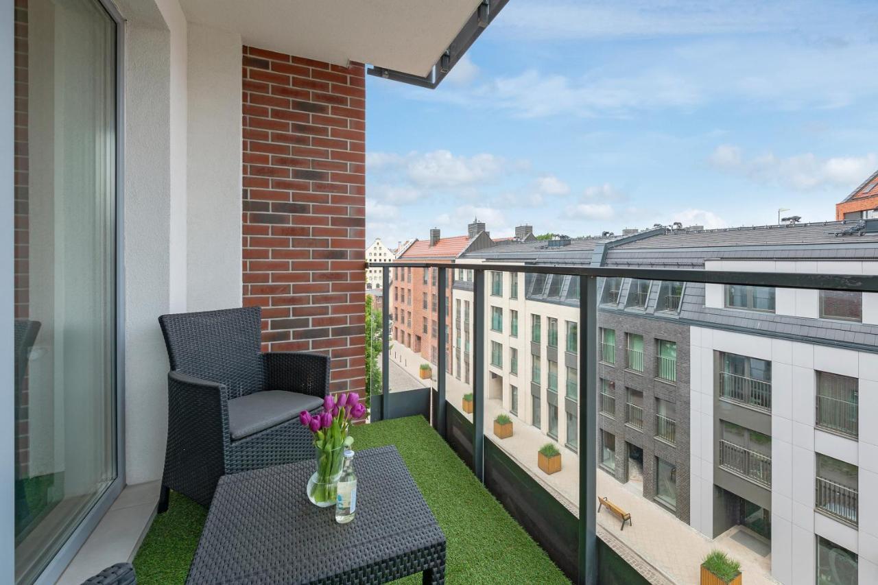 Triapart Apartment Angielska Grobla Delux Gdańsk Buitenkant foto